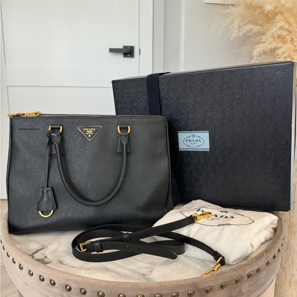 PRADA Galleria Saffiano Bag Large